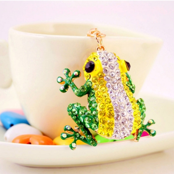 ‼️CLEARANCE PRICE FIRM‼️🎉Restocked🎉🐸Frog Keychain🐸 - Picture 2 of 6